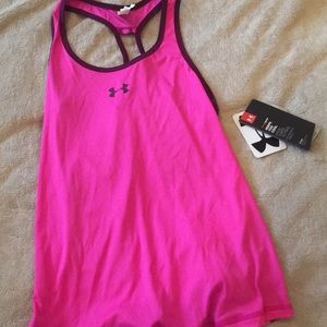 UnderArmour hot pink tank